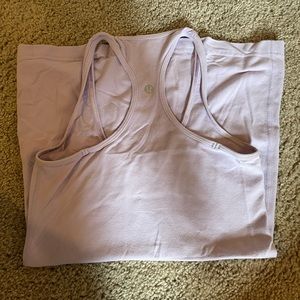 Lululemon purple tank top